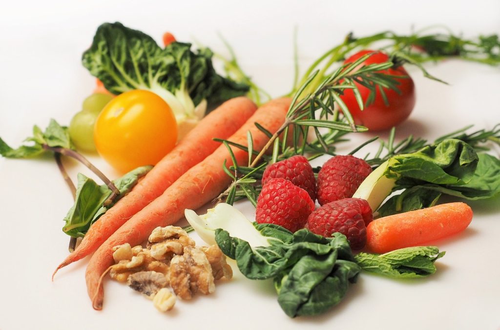warzywa i owoce diety DASH
