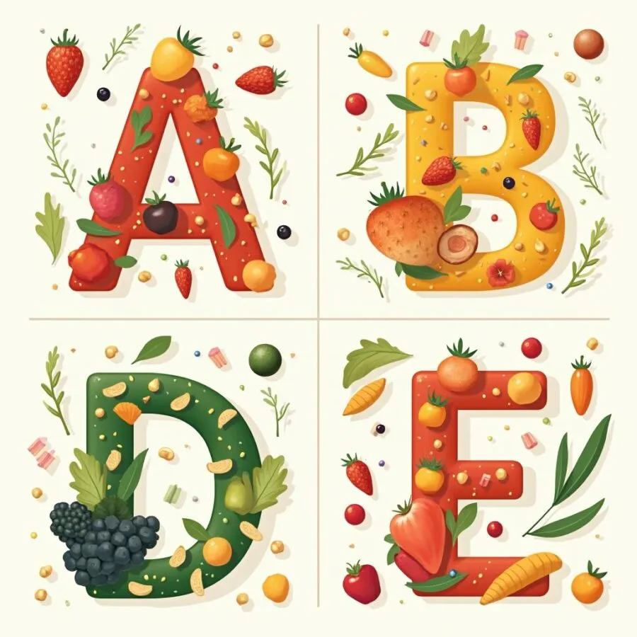 Witaminy A, B, C, D, E – gdzie je znaleźć w diecie?