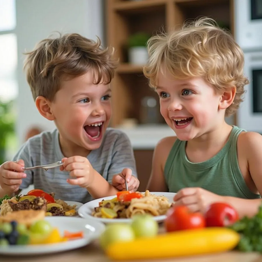 Rodzinne posiłki: jak wspierać zdrową dietę braci rodzeń?
