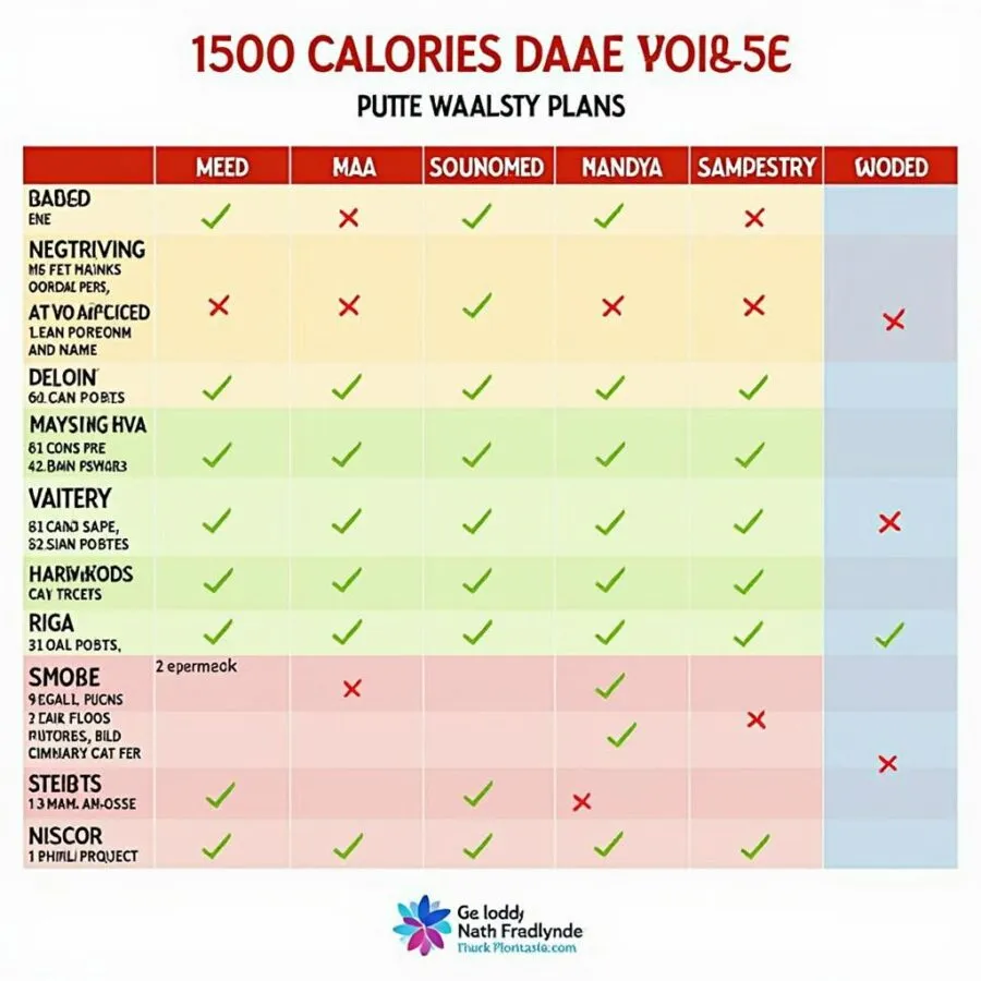 Skuteczna dieta redukcyjna 1500 kcal – jadłospis na tydzień
