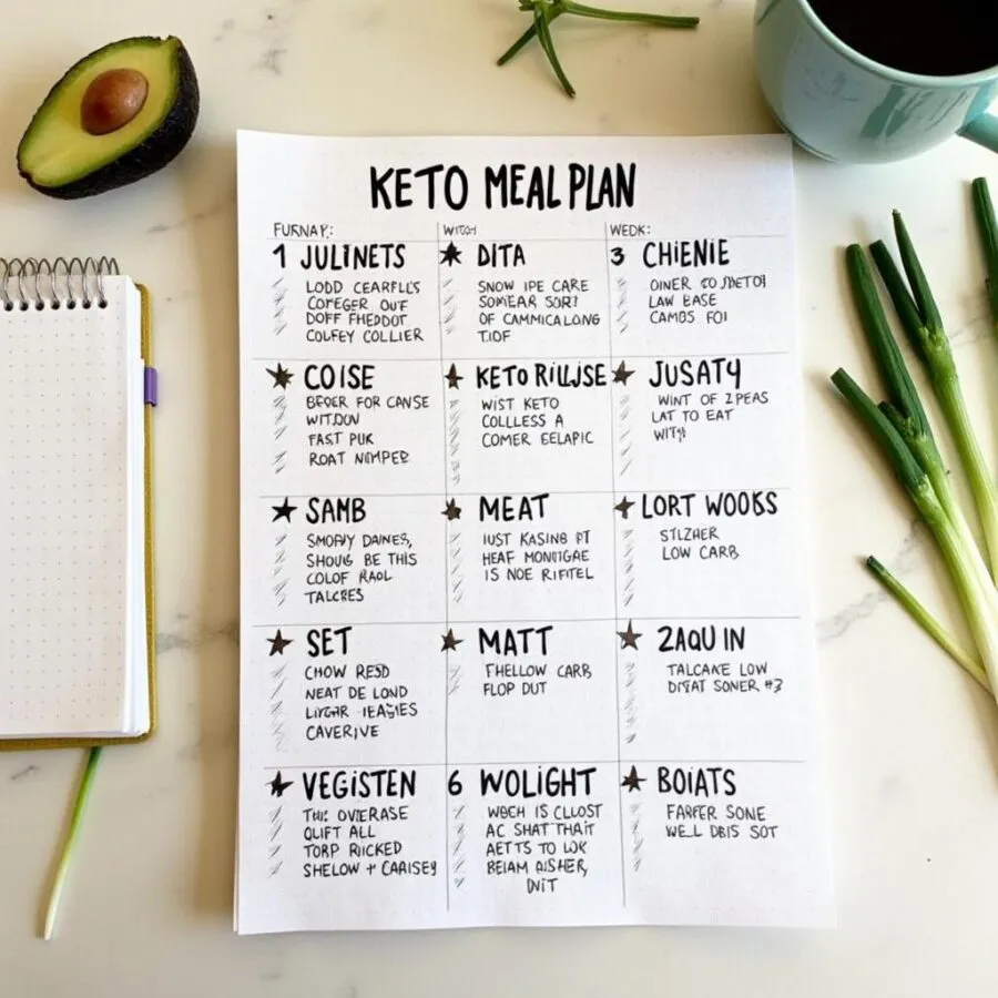 Dieta keto – 7 dniowy jadłospis za darmo! Sprawdź!