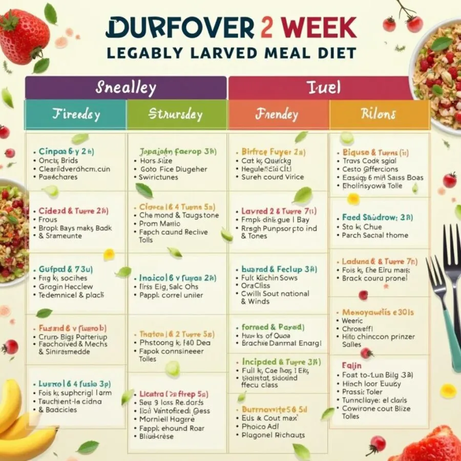 Dieta 10 kg w 2 tygodnie – łatwy jadłospis na start