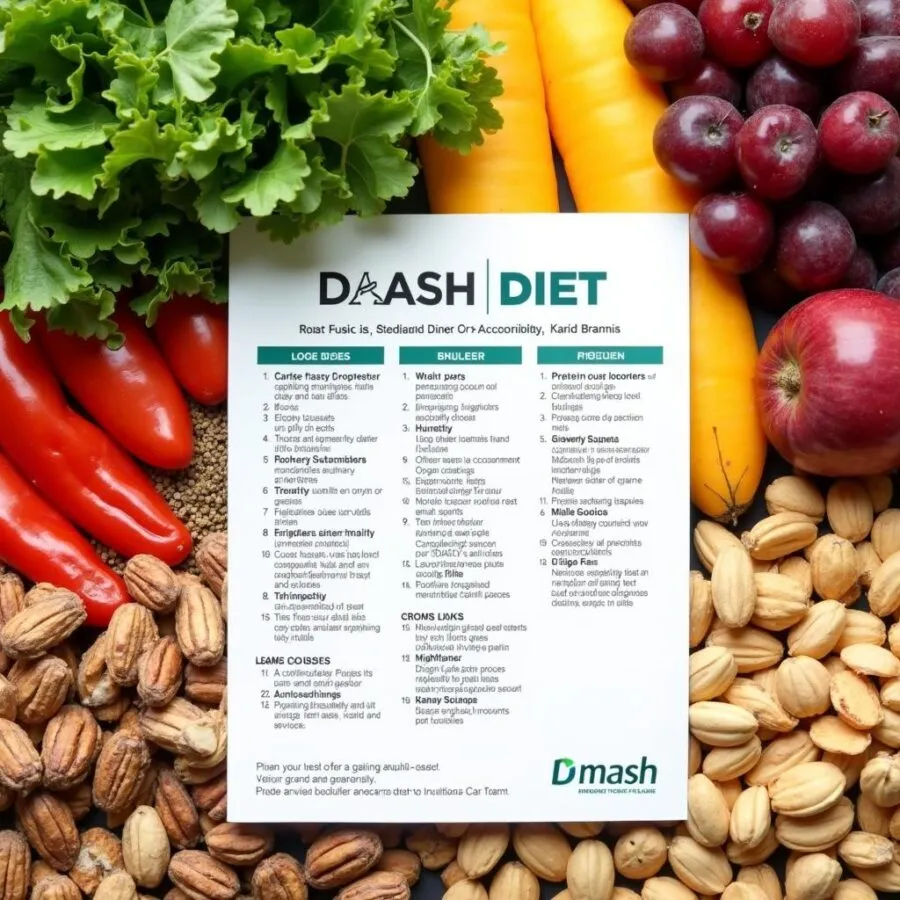 Dieta DASH w PDF: zdrowe przepisy i plany posiłków