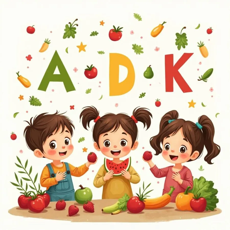 Witaminy A, D, E i K dla dzieci — jak je wprowadzić?