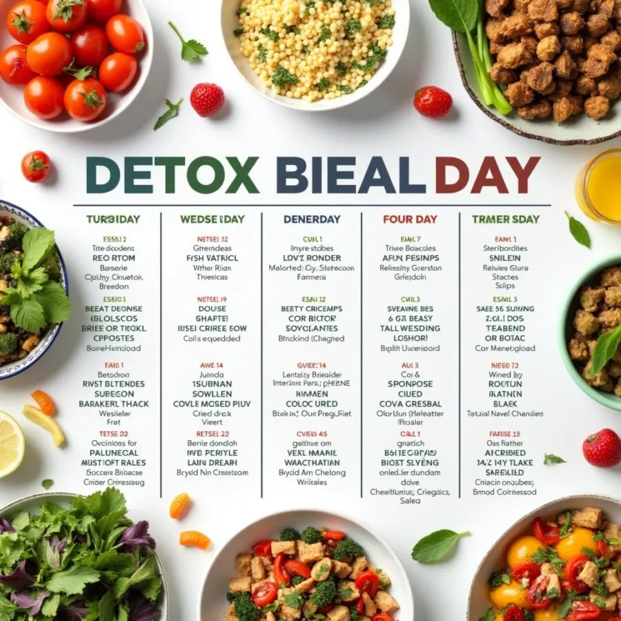 Skuteczna dieta detox 7 dni jadłospis – zmień swoje nawyki!