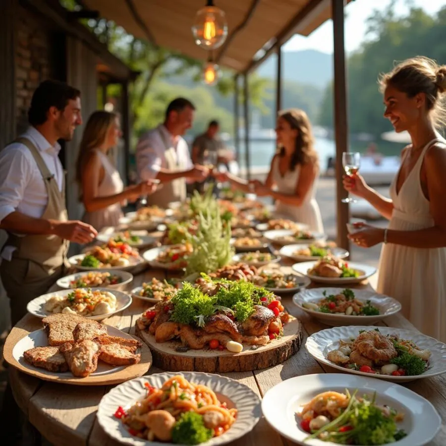 Najlepsze posiłki na dowóz od Kapitan Cook Catering